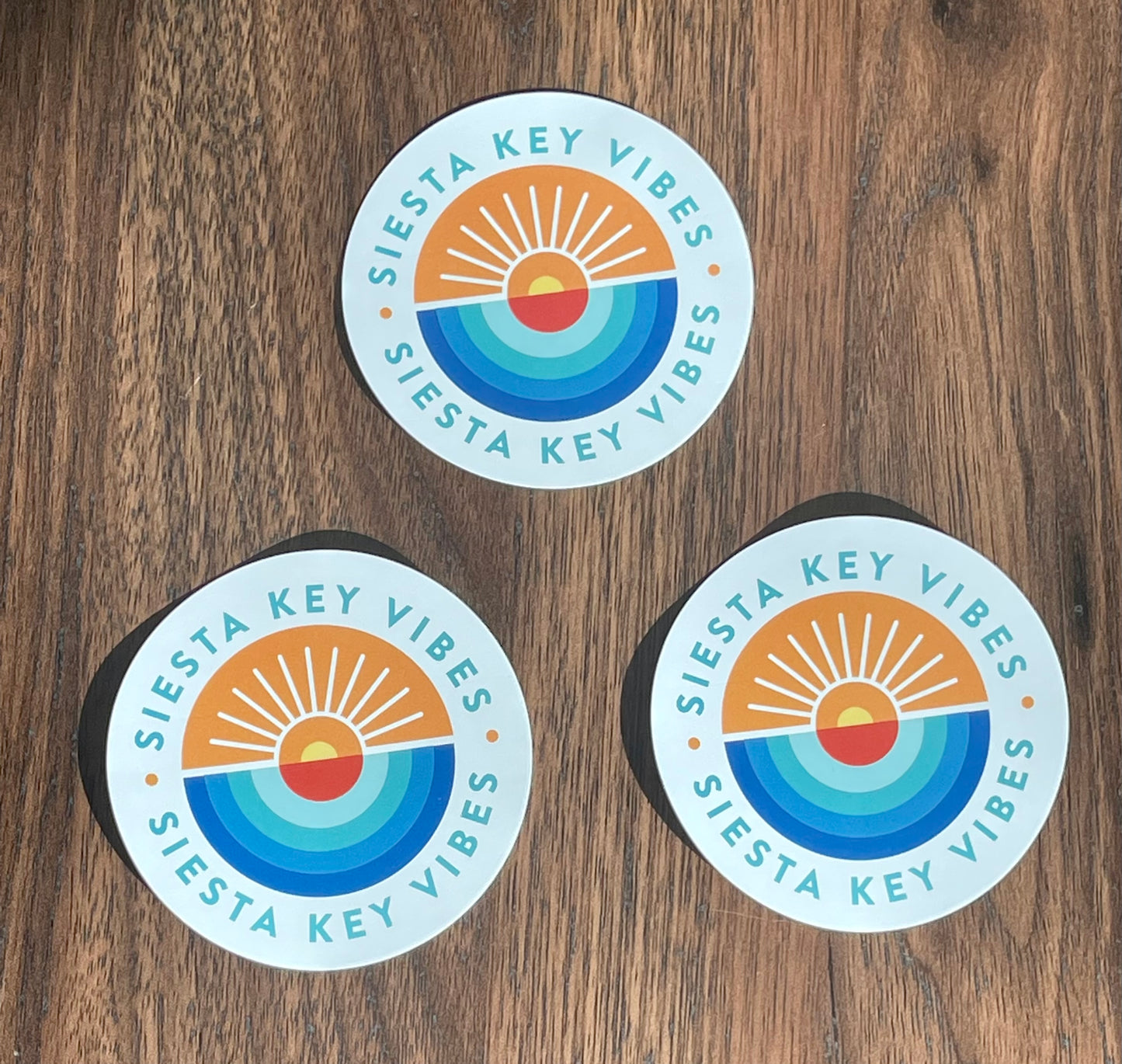 Siesta Key Vibes Sticker